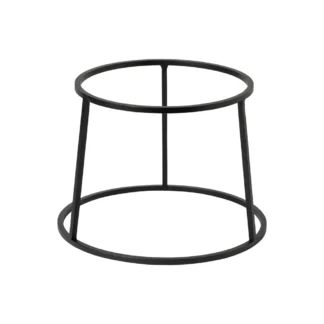 STACKED ORGANIC High round metallic riser 24, Meta