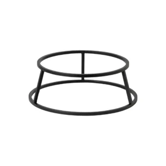 STACKED ORGANIC Low round metallic riser 24, Metal