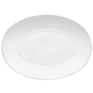 PEARL Oval platter 40, White