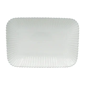 PEARL Rect. platter 40, White