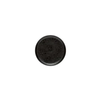 RESONANCE Round plate 13, Black