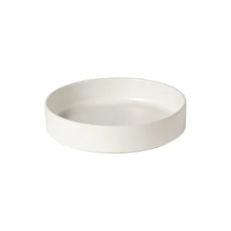 REDONDA Deep round plate 21, White