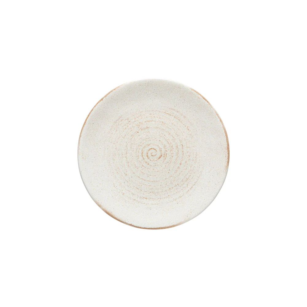 VERMONT Round plate 22, Cream
