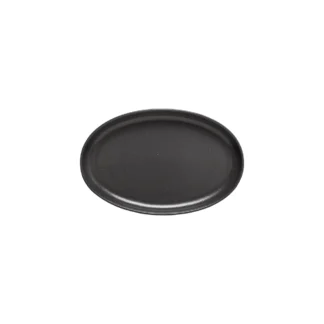PACIFICA Oval plate/platter 23, Seed grey