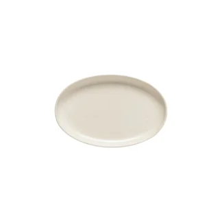 PACIFICA Oval plate/platter 23, Vanilla