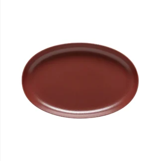 PACIFICA Oval platter 32, Cayenne