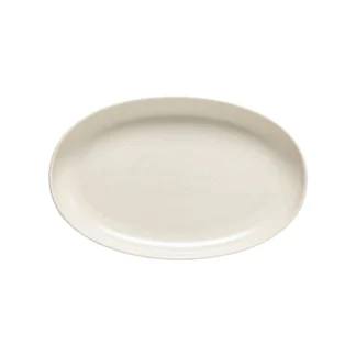 PACIFICA Oval platter 32, Vanilla