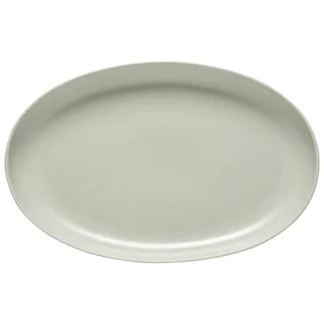 PACIFICA Oval platter 41, Oyster Grey