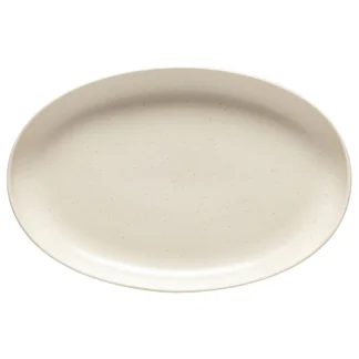 PACIFICA Oval platter 41, Vanilla