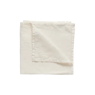 LUISA Napkin 100% LI ajour, Tofu