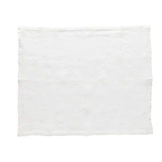 MARIA Place mat 100% LI, Chalk white