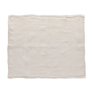 MARIA Place mat 100% LI, Cloud grey