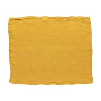 MARIA Place mat 100% LI, Ceylon yellow