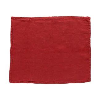 MARIA Place mat 100% LI, Chili pepper