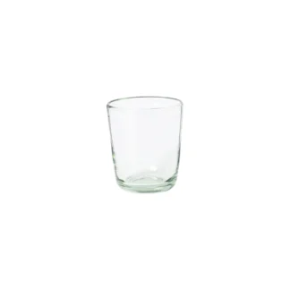 MARGARIDA Recycled low glass tumbler 380 ml, Green