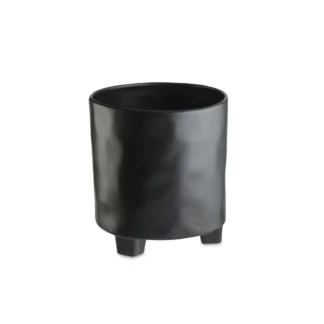 RIVIERA Footed bucket 22, Sable noir