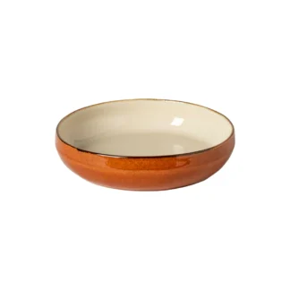 POTERIE Soup/pasta bowl 22, Cream-caramel