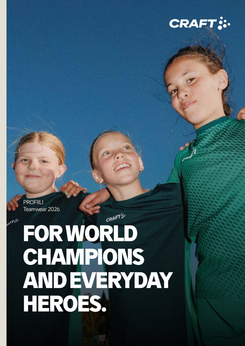 Craft Teamwear -kuvasto (PDF)